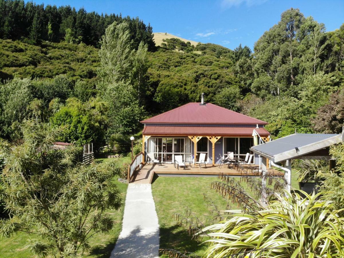 Koromiko Cottage At Lochsloy Farmstay Little River Экстерьер фото